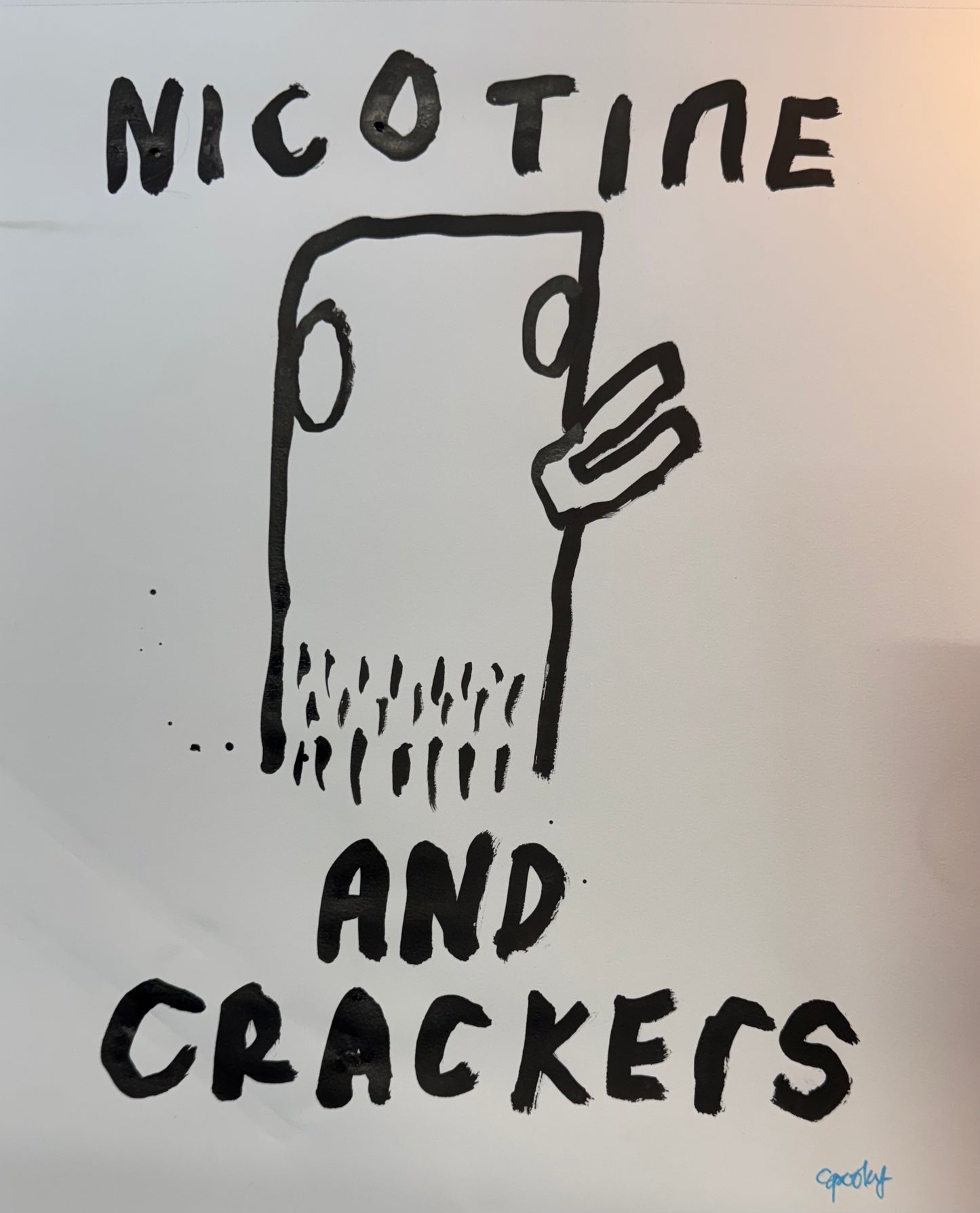 Nicotine and Crackers