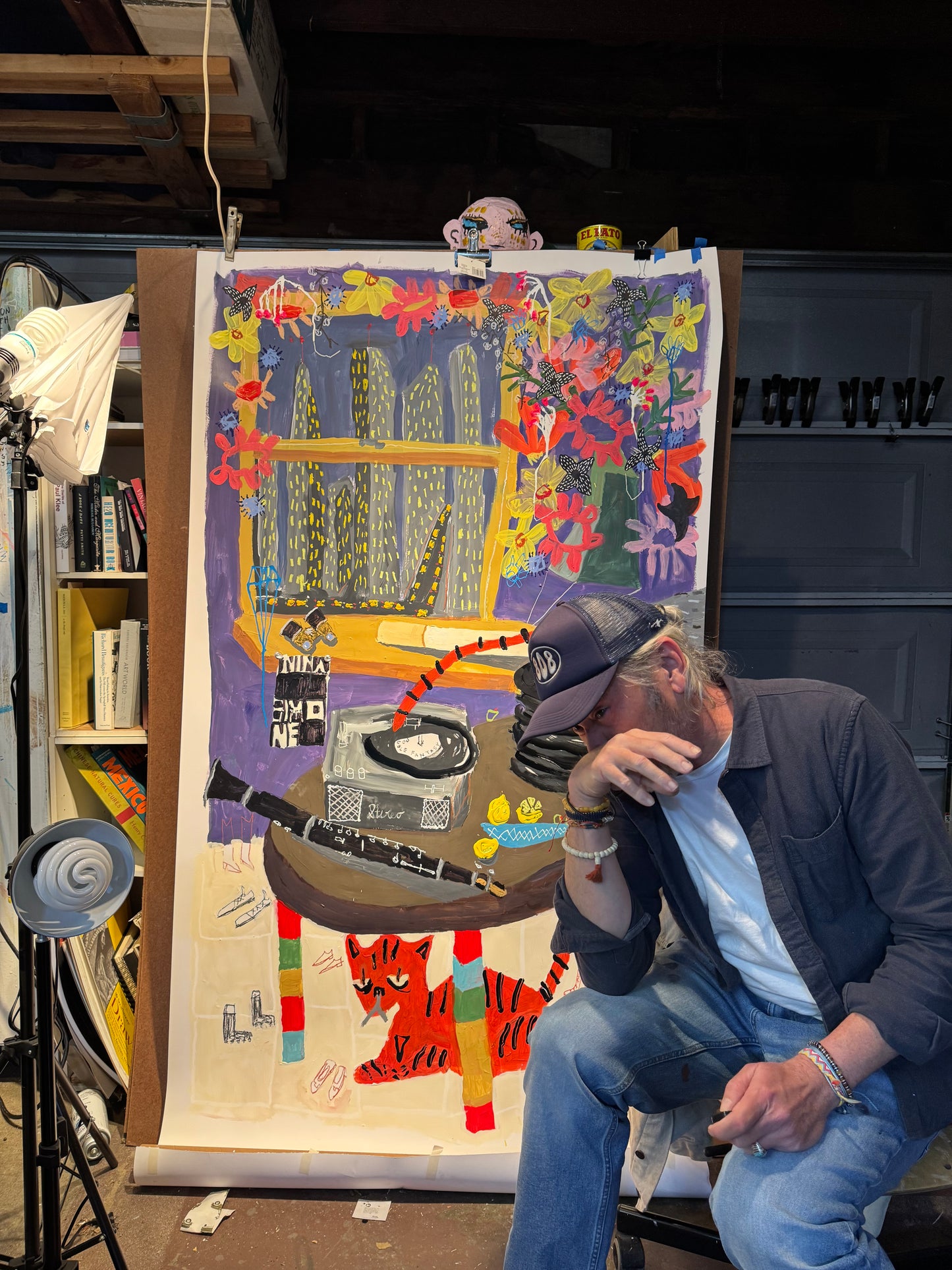 Cat Playing Double Fantasy