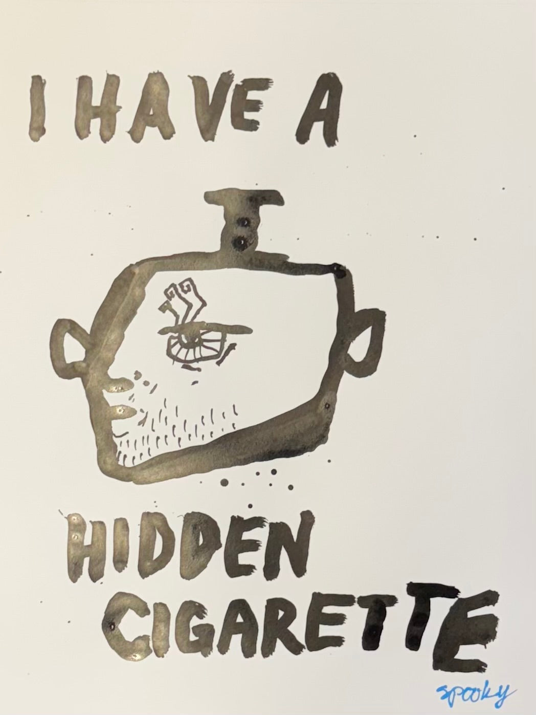 Hidden Cigarette