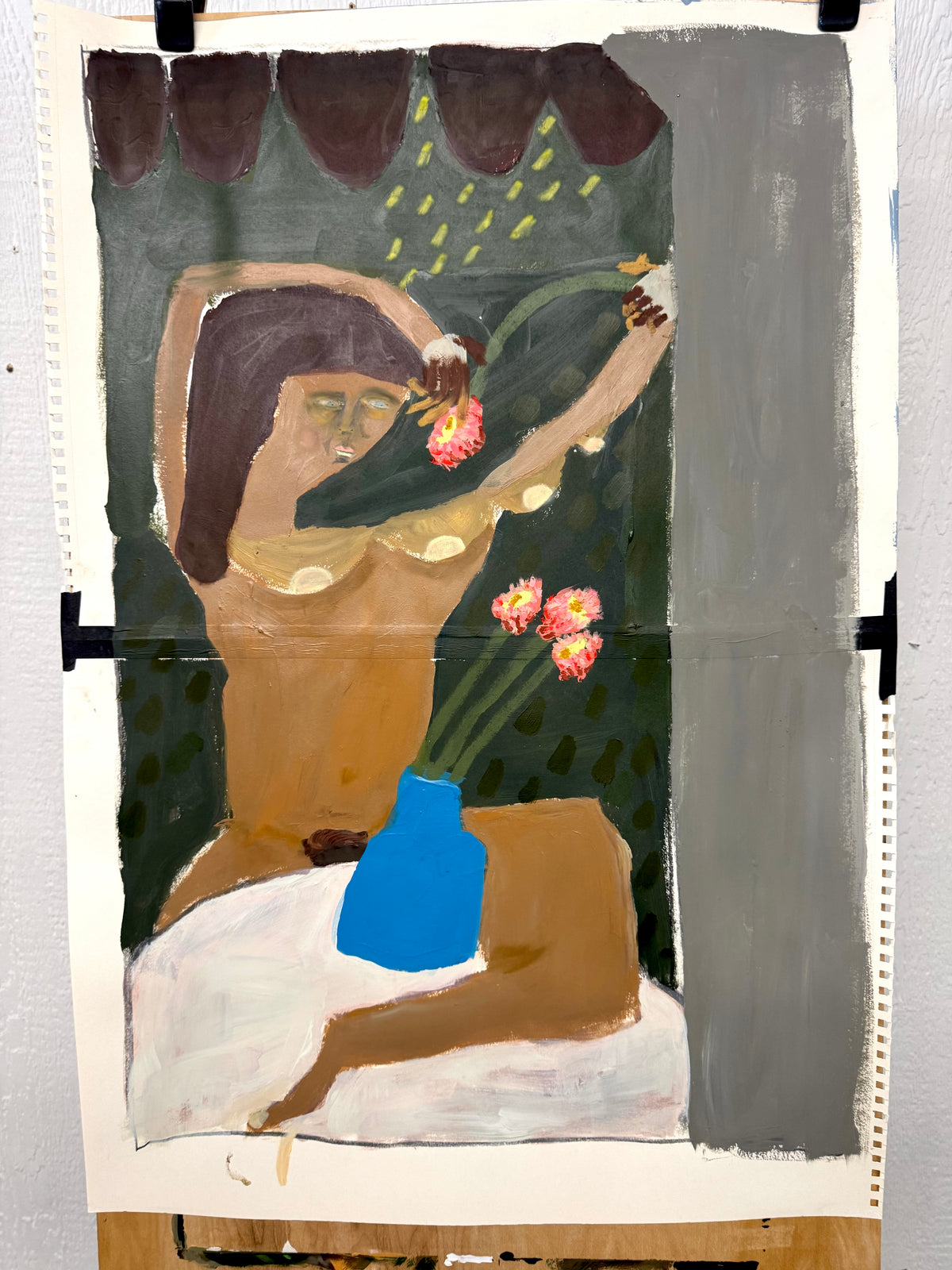 Anima with Four Flowers