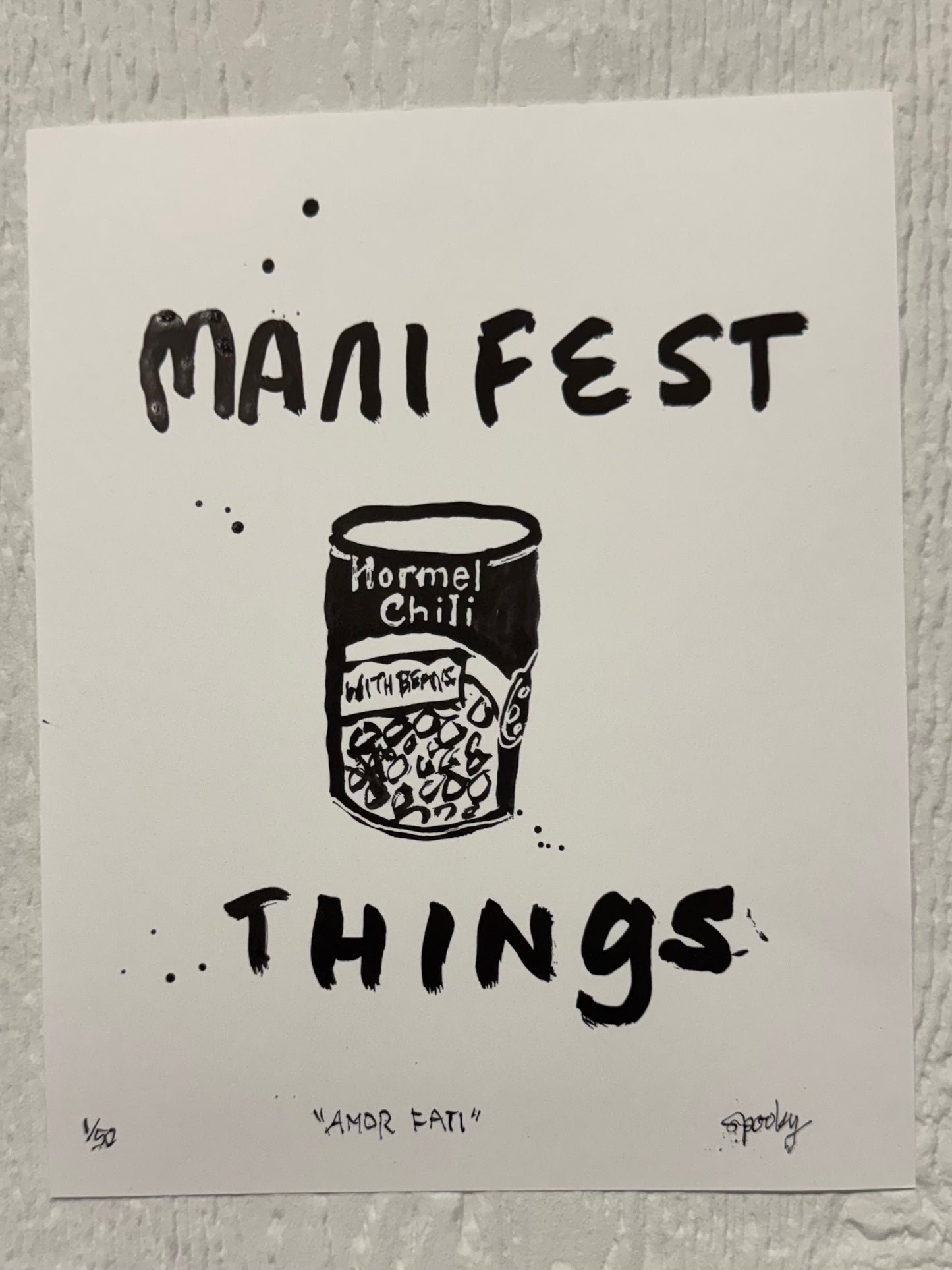 Manifest Print