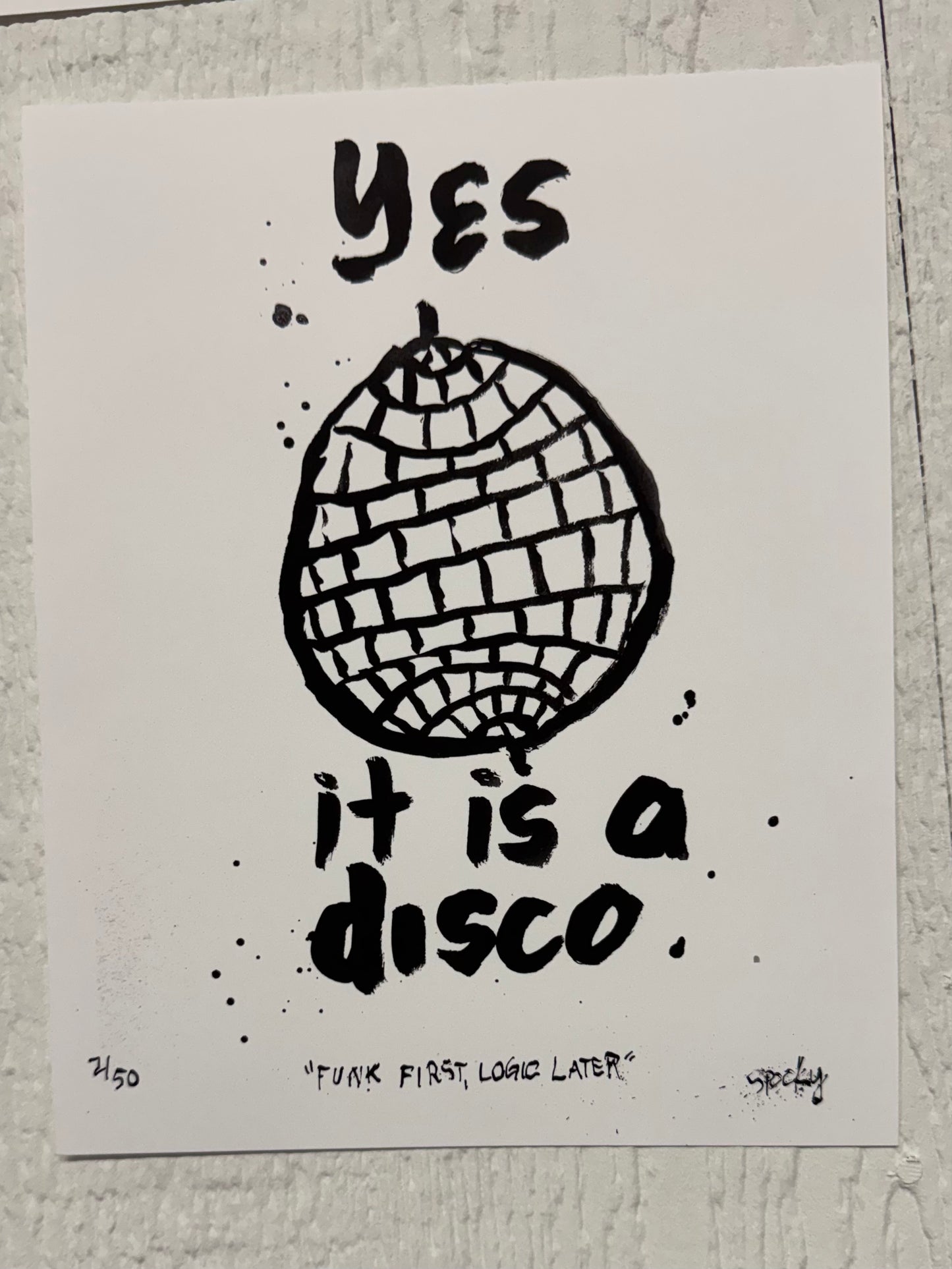 Disco print