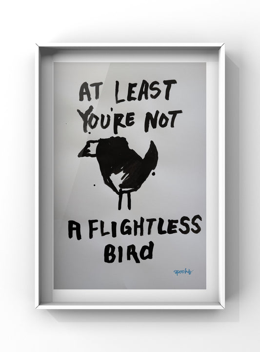 Flightless bird