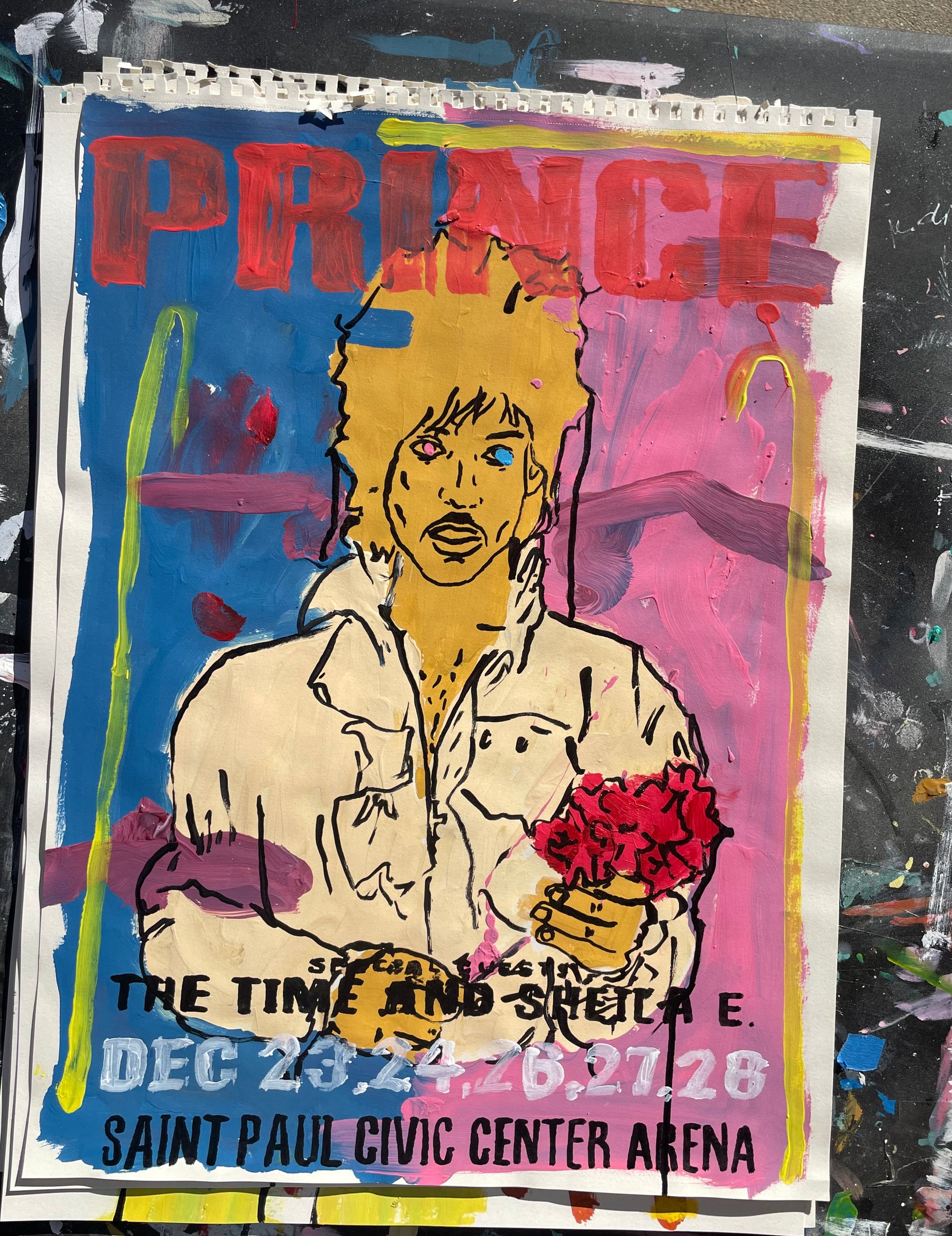 Prince Gig Poster – spookyharris